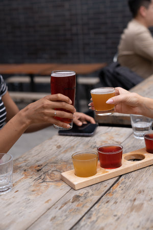 Mascot Brewery - king st w - downtown toronto - beer garden - 2 patios