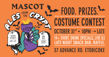 Ales From the Crypt Halloween Dance Party
