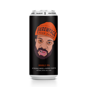 Can of Screwface by Mascot Brewery