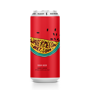 Can of Mascot Watermelon Beet Sour Beer